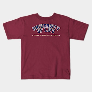 University of Life by Tobe Fonseca Kids T-Shirt